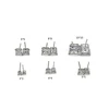 Fashion Diamond Cz for Women Cheap Dainty Sterling Silver Stud Earring