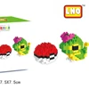 2019 hot children's toys educational toys cartoon series mini micro-diamond small particles assembled blocks