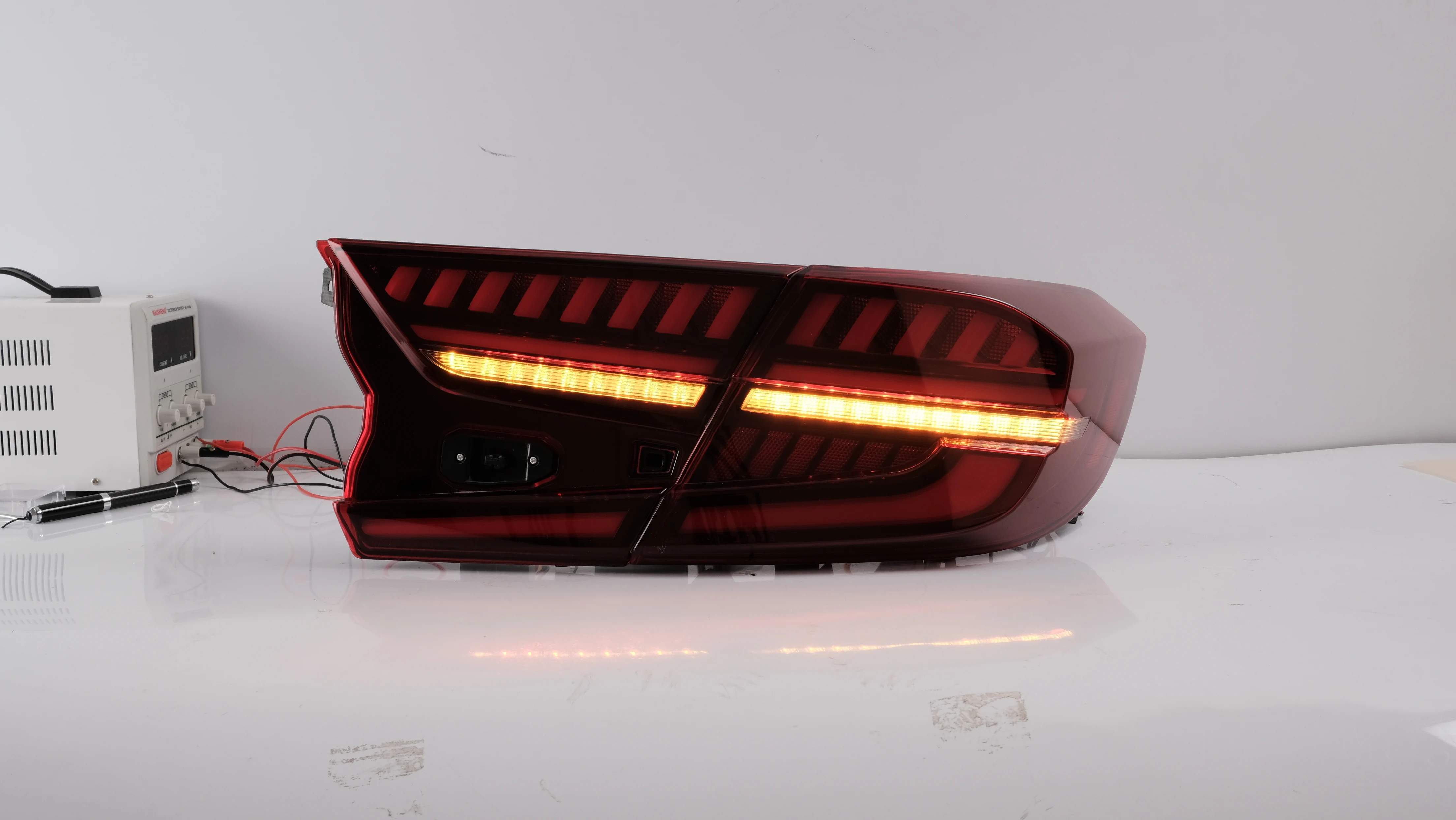 Vland factory for car tail lamp for Accord 10th 2017 2018 2019  LED taillight with turn moving signal wholesale price