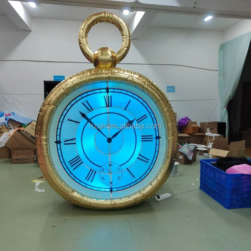 Alice in Wonderland Lighted Inflatable Watch Model Display Giant ...