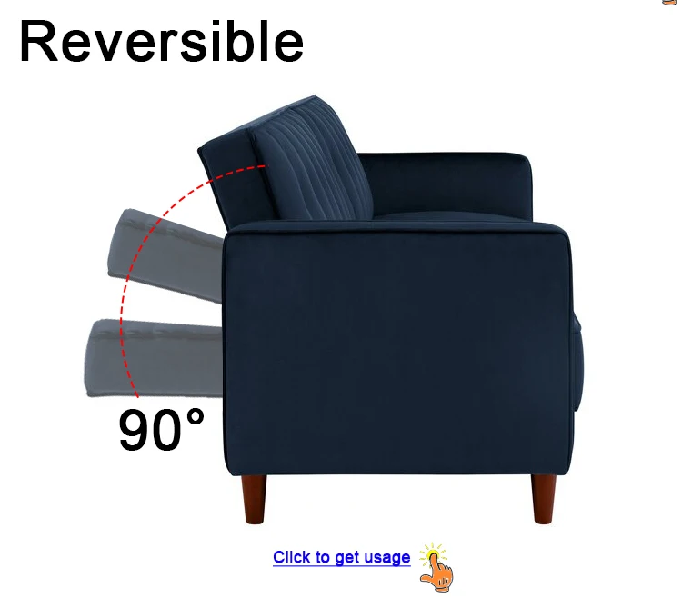 Luxury Beds Living Room Frame Corner Wooden Two Seater Style Nordic