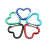 New style multiple custom design small hook green heart shape fashion aluminium hook