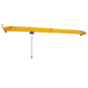 High Efficient Construction Indoor 10 Ton Load Pendant Control Single Beam Bridge Crane With Hook