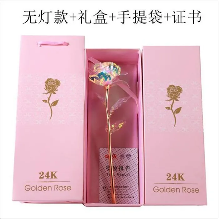 24K golden rose08