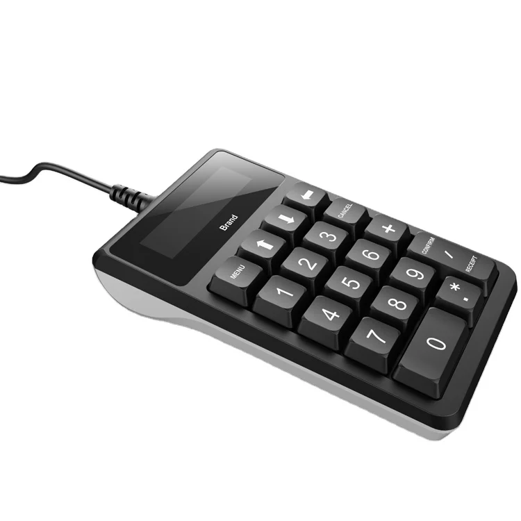 Factory Price Customized Layout Wired Lcd Numeric Keyboard Buy Custom