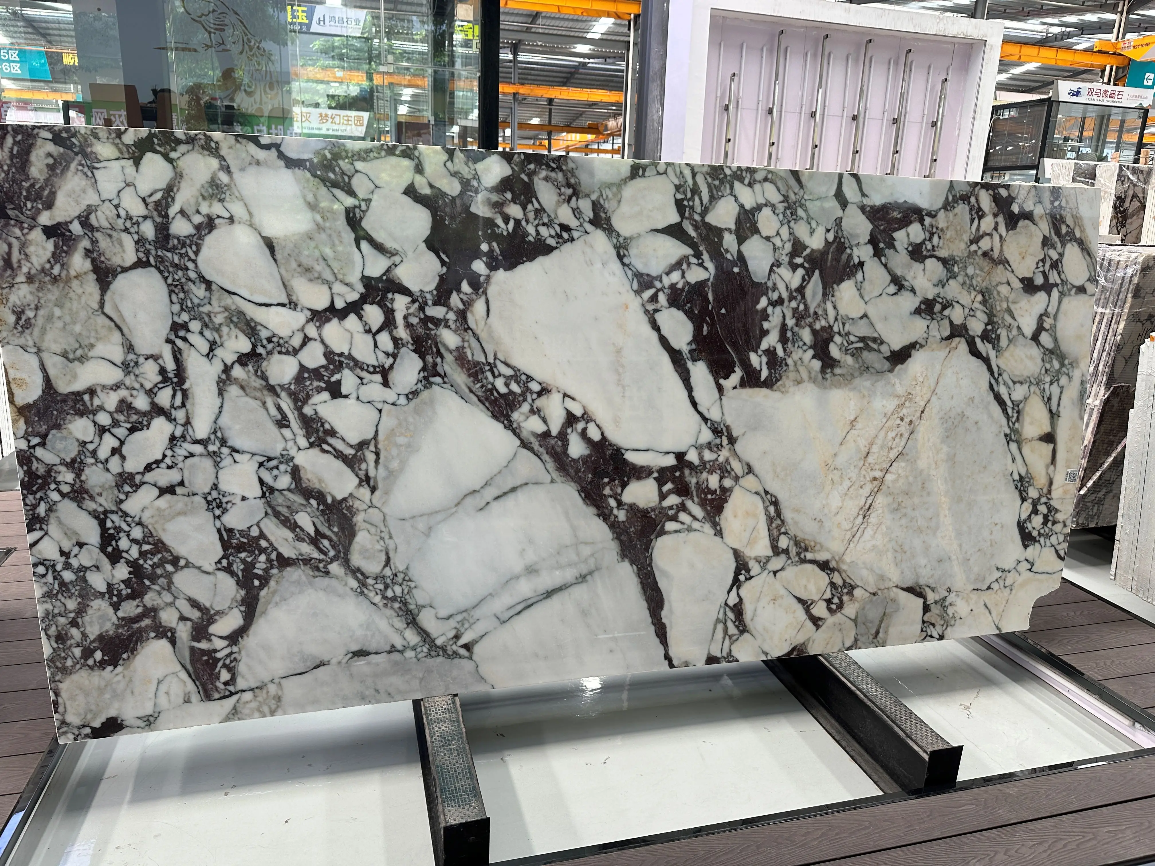 Calacatta Viola Marble Slab Good Price Nature Stone Hot Product Sales manufacture