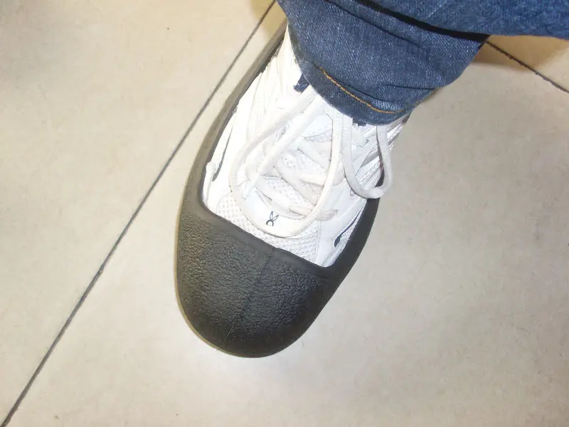 temporary steel toe caps