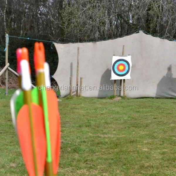 Heavy Duty Nylon Archery Backstop Netting 10'x10' white 