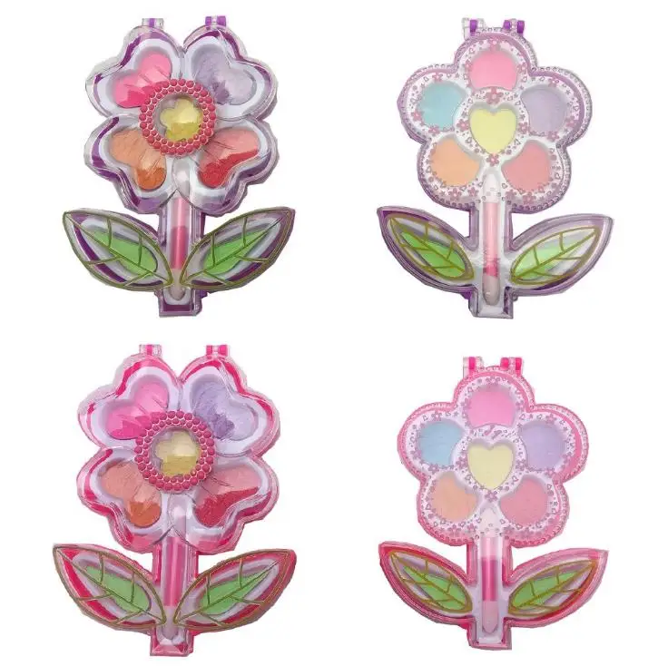 女孩花状化妆品玩套装时尚彩妆套装diy化妆品套装批发儿童化妆工具儿童儿童 Buy 花状化妆品游戏集 时尚化妆包 孩子化妆工具product On Alibaba Com