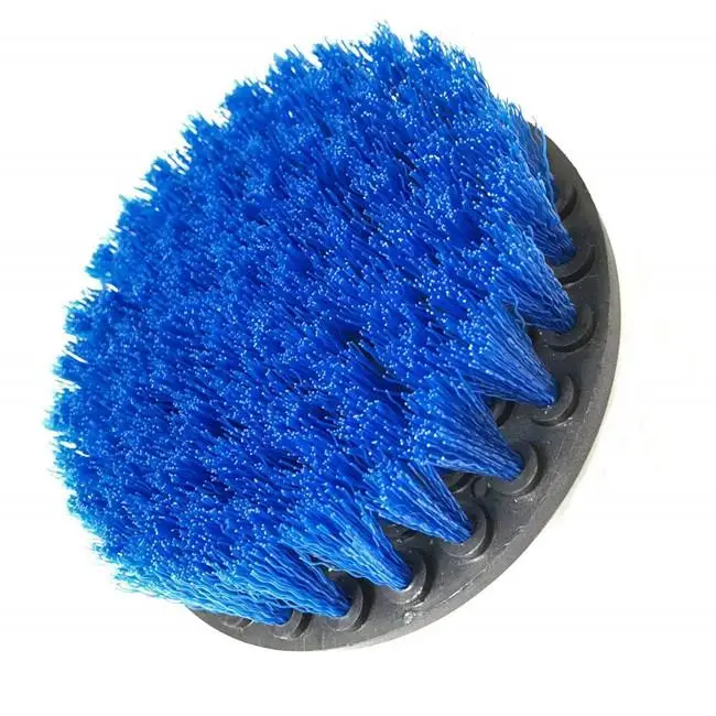 4inch Drill Power Scrub Clean Brush For Leather Plastic Wooden Furniture Car Interiors Cleaning Power Scrub