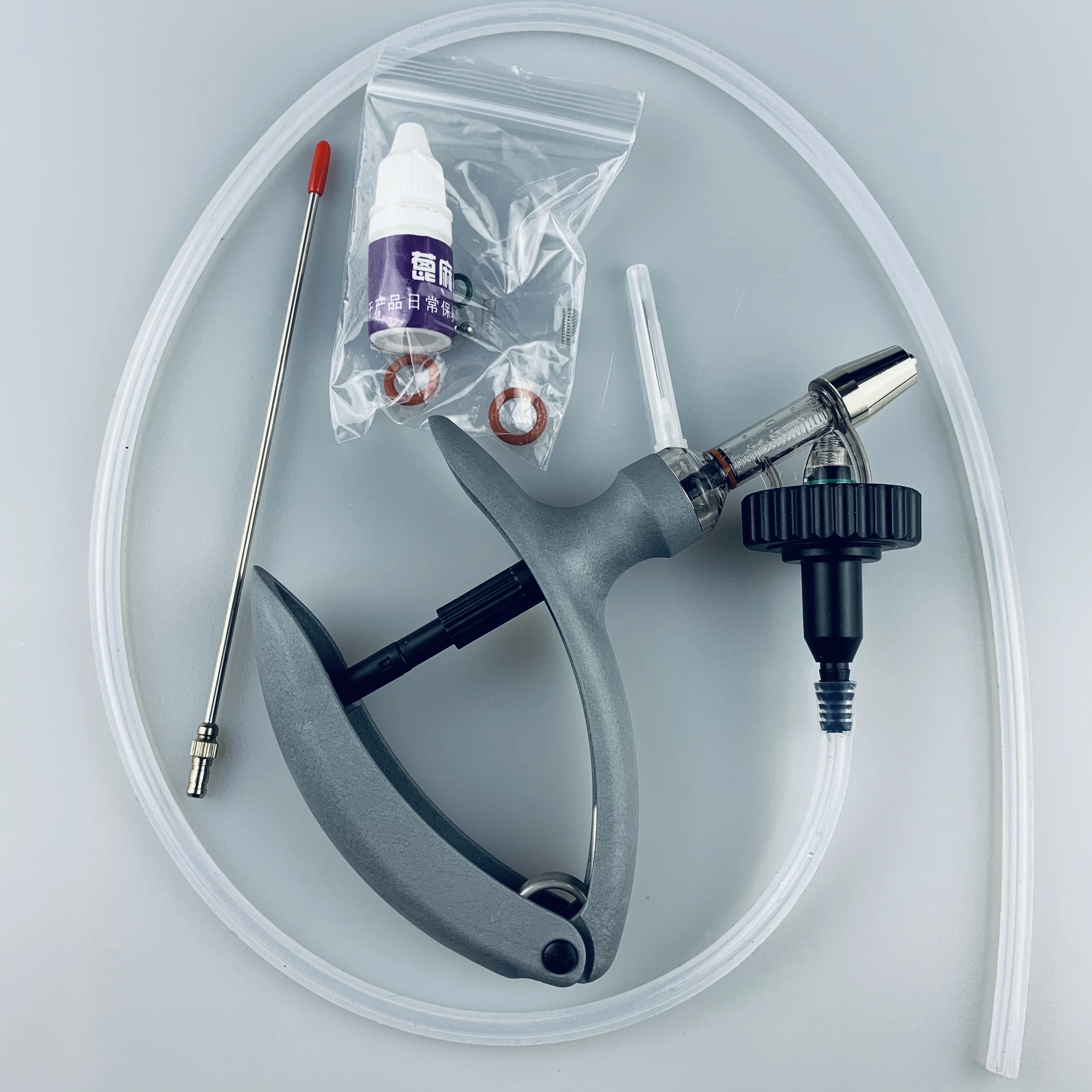 1毫升动物/鸭/鸡/鸽/鸟兽医无菌连续疫苗注射器/注射器