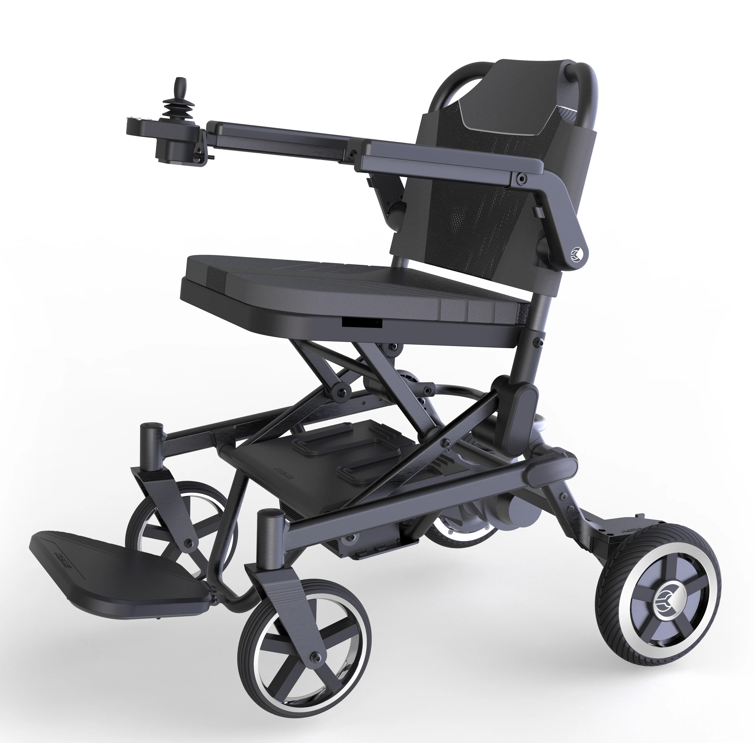 2022 Folding Lightweight Travel Electric Wheelchair China Power Wheel