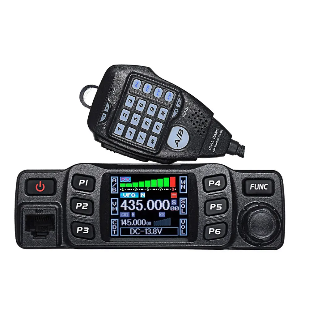 AT778UV AnyTone Dual Band Transceiver PTT Mobile Radio VHF&UHF Two Way