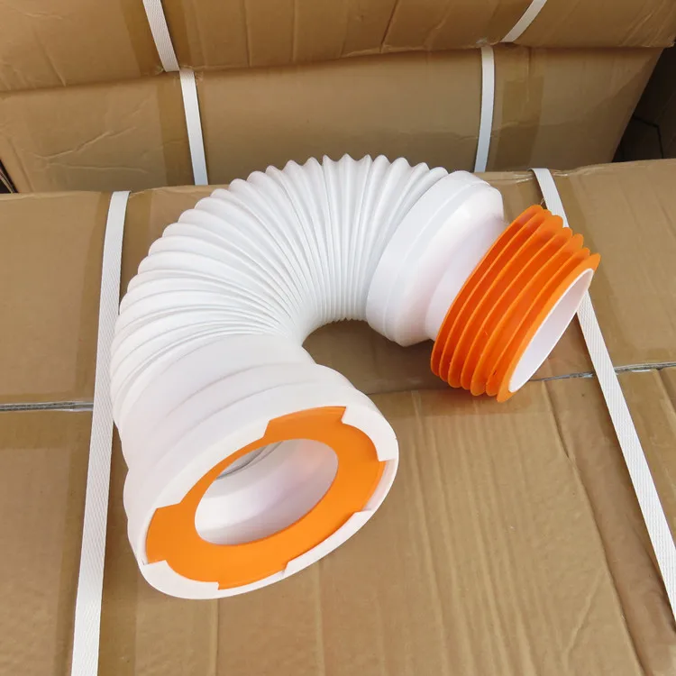 New Pvc Yellow Toilet Waste Flexible Closestool Sewer Pipe Buy Toilet
