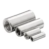 High Precision stainless steel round long coupling nuts m10