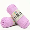 Hot Sale Multi Color Cotton Silk Knitting Yarn Soft Warm Baby Yarn for Hand Knitting Supplies 50g/ Cotton yarn