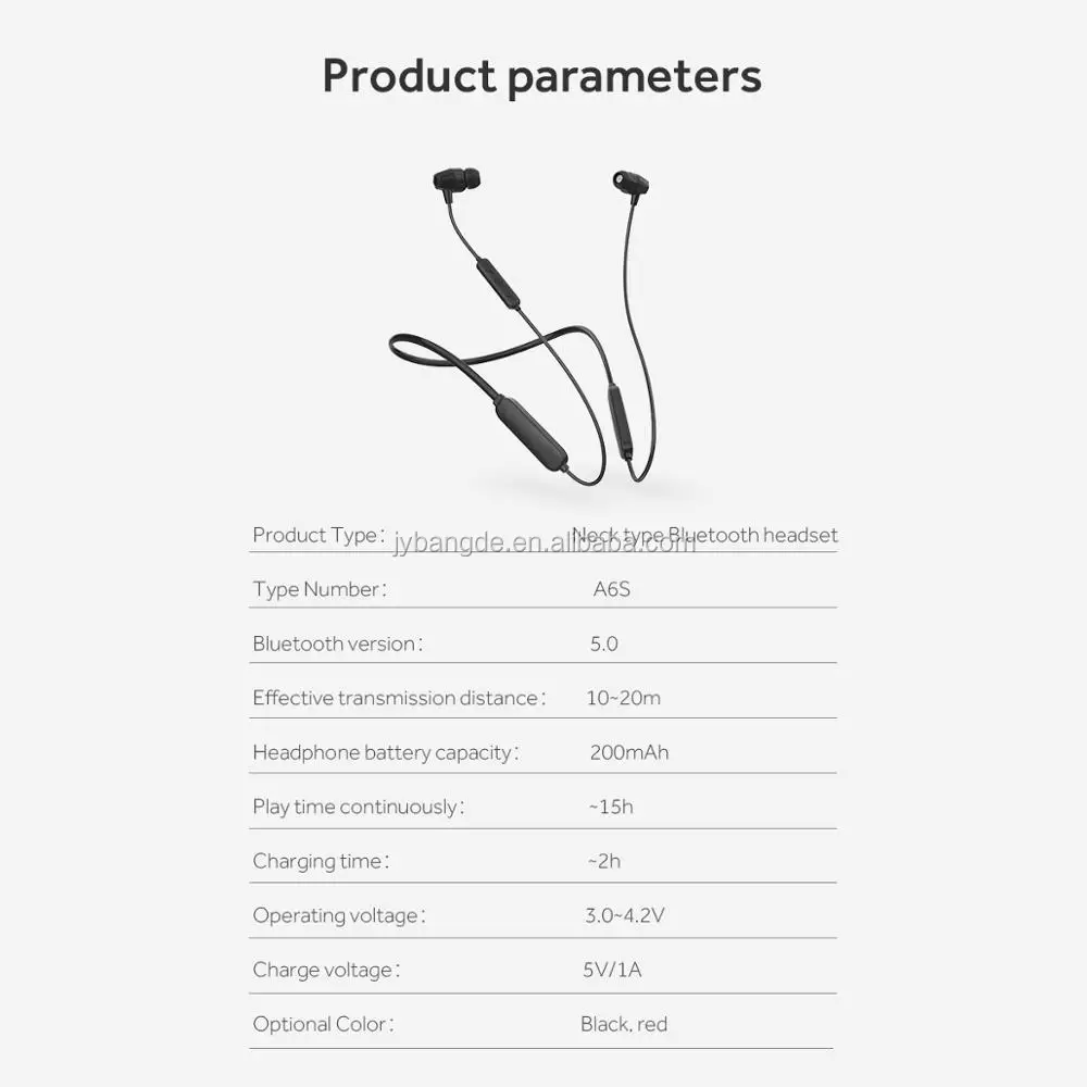 Stylish Gift In-ear Ultra Light Running Headphones Bass Earphone Sports Wireless Headset Hang neck type Stereo wire - ANKUX.COM