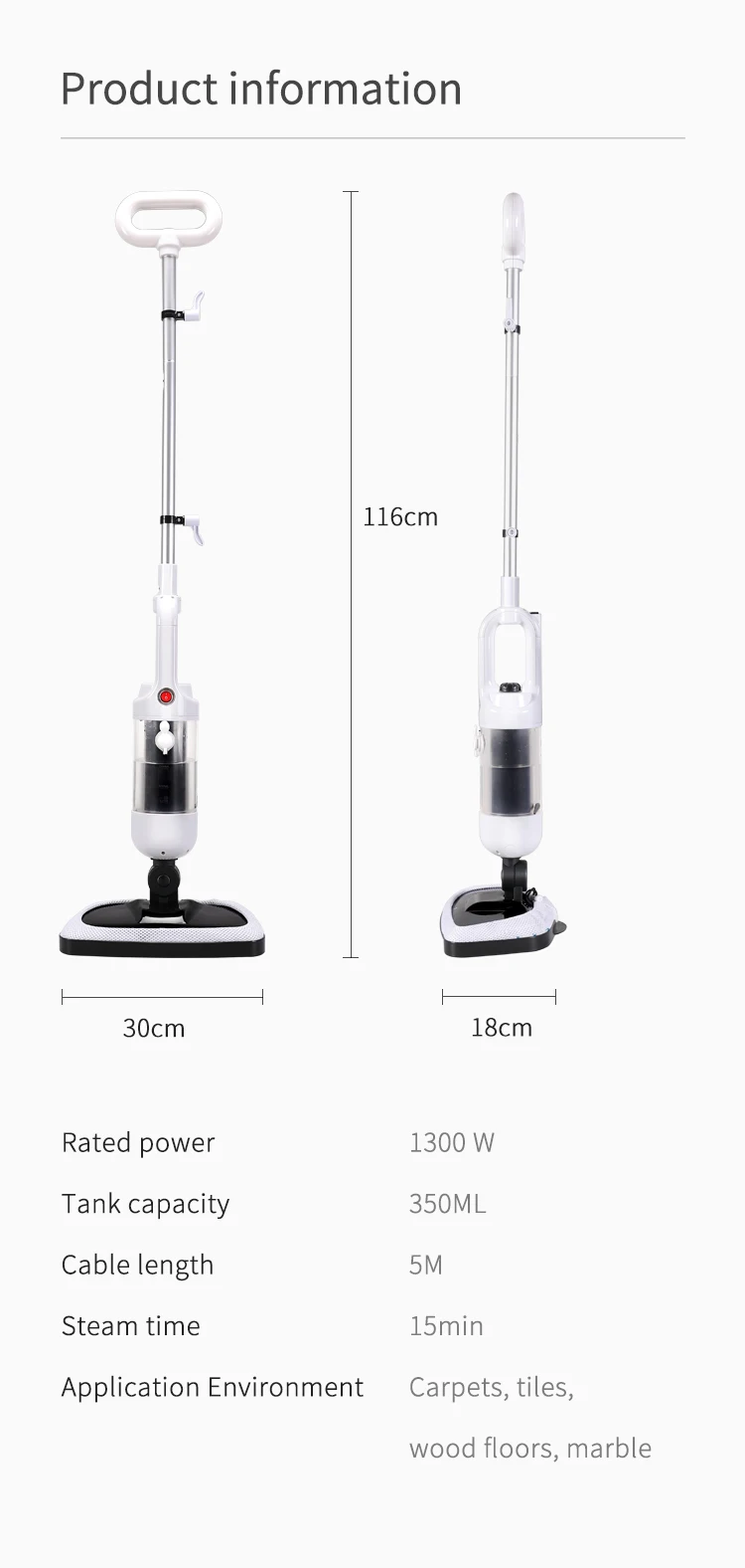 Ce Industrial Triangle Electronic Steam Mopper The High Quality Magic