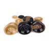 custom made four hole round resin polyester buttons for clothes
