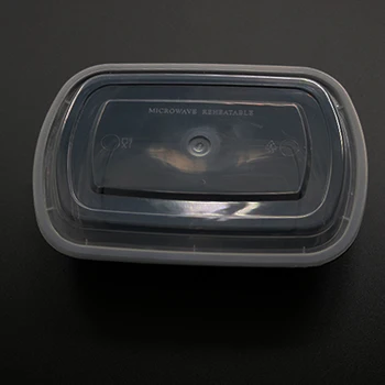 Professional Supplier Microwavable Safe Pp Plastic Black Disposable