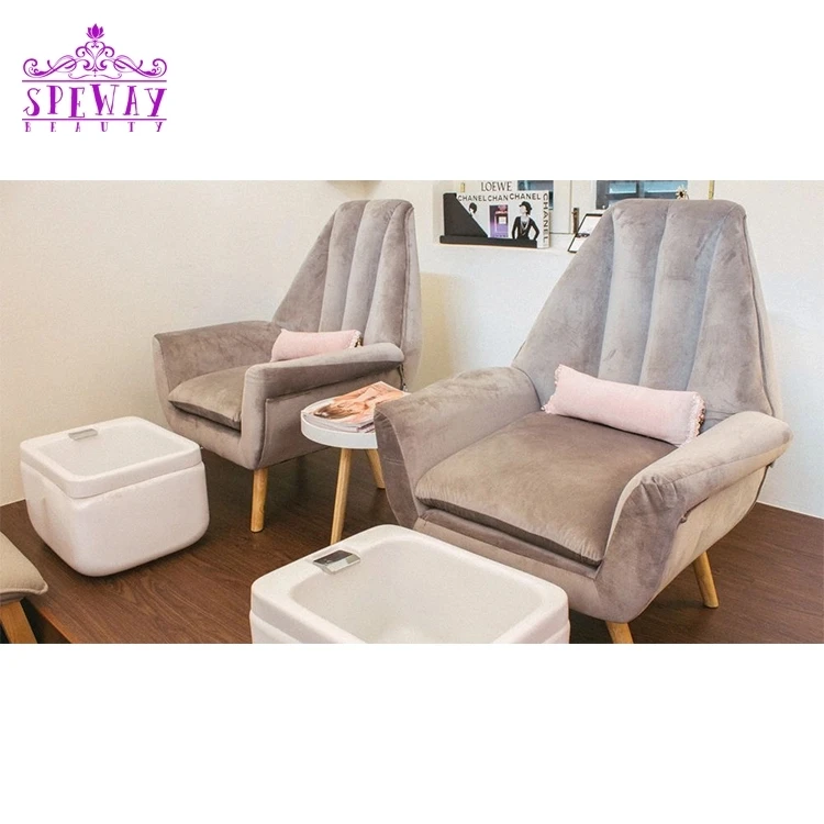 2021 Easy Install Salon Spa Pedicure Chairs With Acrylic Bowls Buy