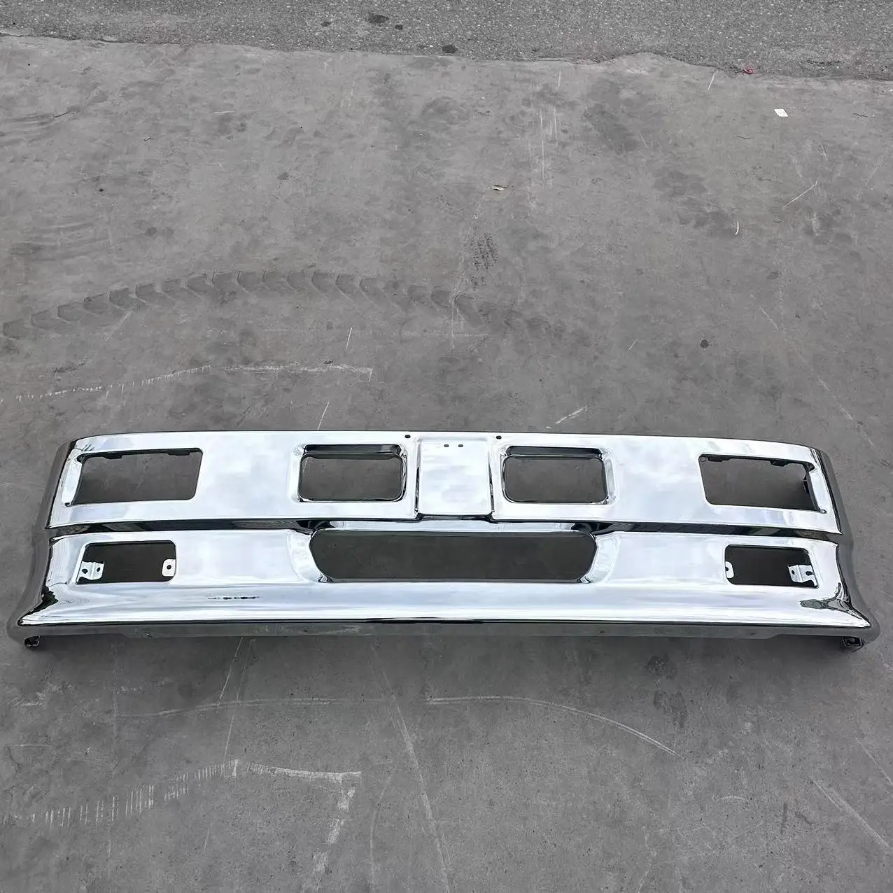 GHCD Hot Product/high Quality/factory Price Japanese Truck 1750/1950MM Universal Chrome-plated Bumper factory
