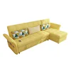 L-Shape Sectional Sofa Couch Chaise Lounge Fabric corner sofa bed