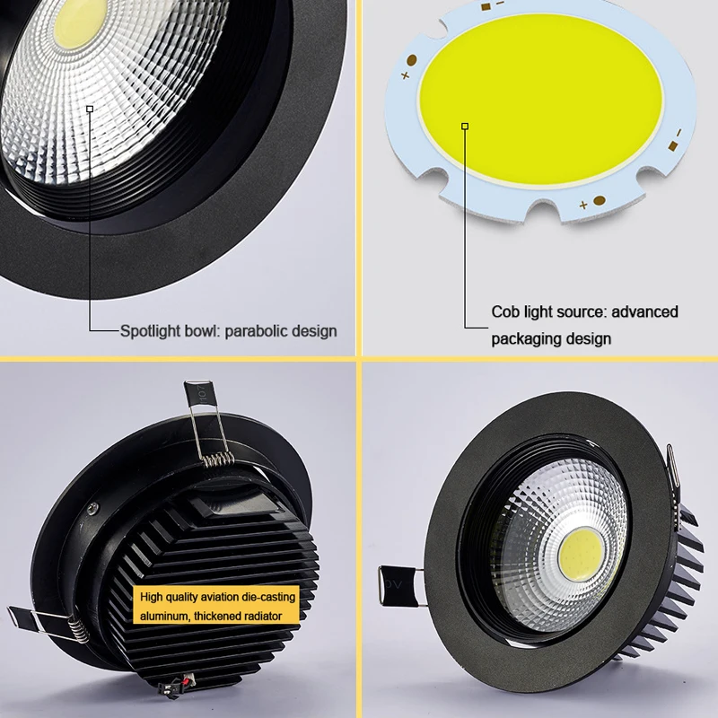 Zhongshan 12 Watt Mounted Ceiling Trimless Downlight Gu10 Fixture Gu5.3
