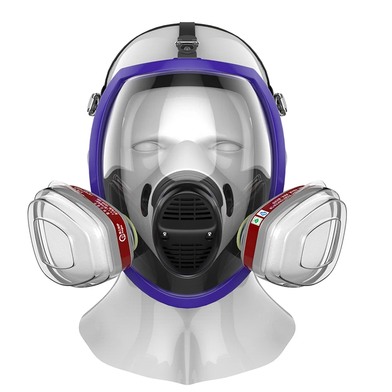 
Spray paint gas mask full cover 6800 formaldehyde industrial anti-virus mask organic gas pesticide protection 