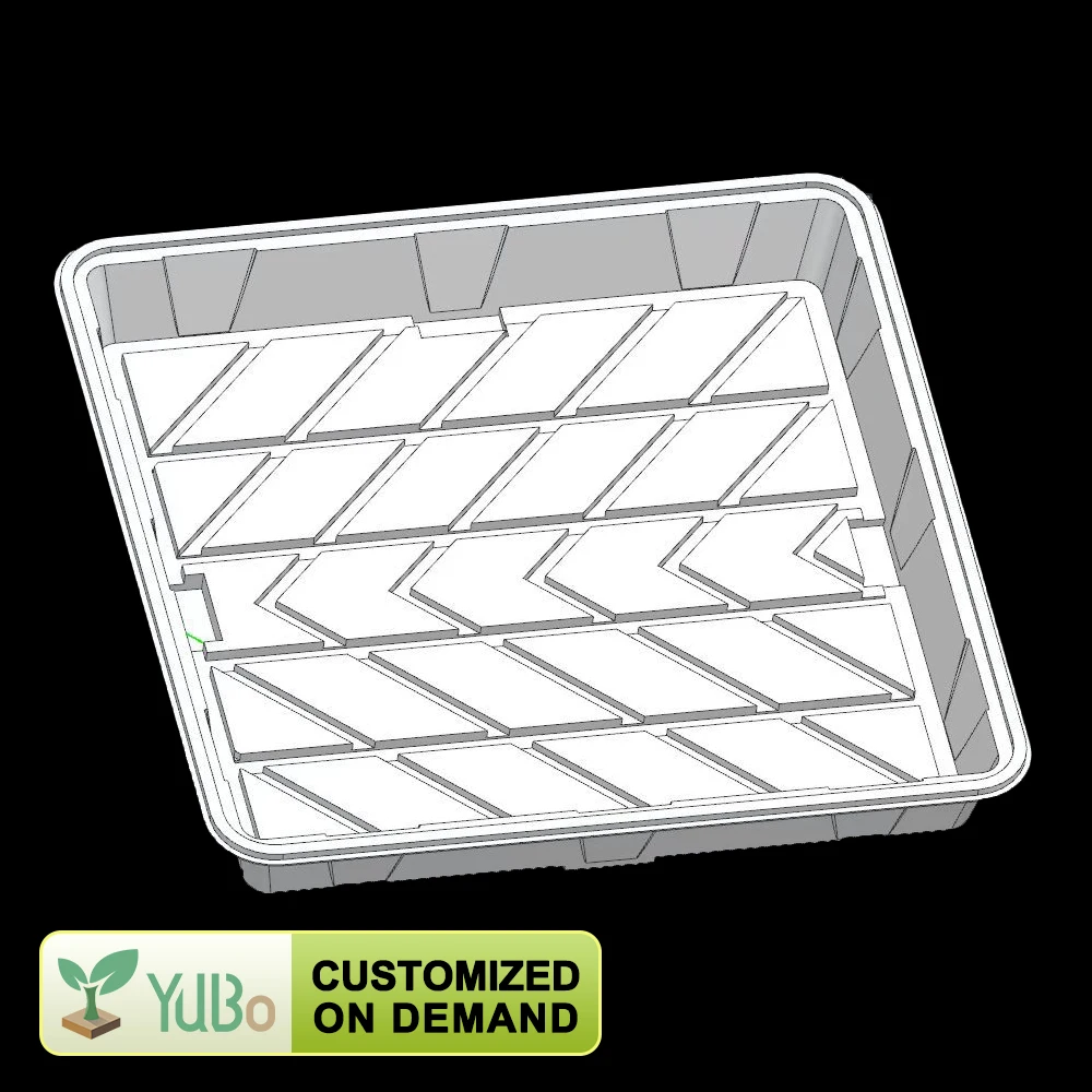 Manufacturer Supplies Grow Seedling Tray Abs Plastic Hydroponic Flood