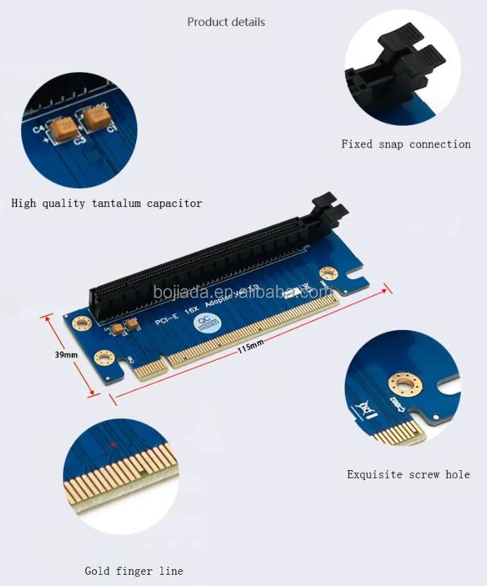 Adaptador De Expansão De Ponte Pci Para Pci Express X16 Pxe8