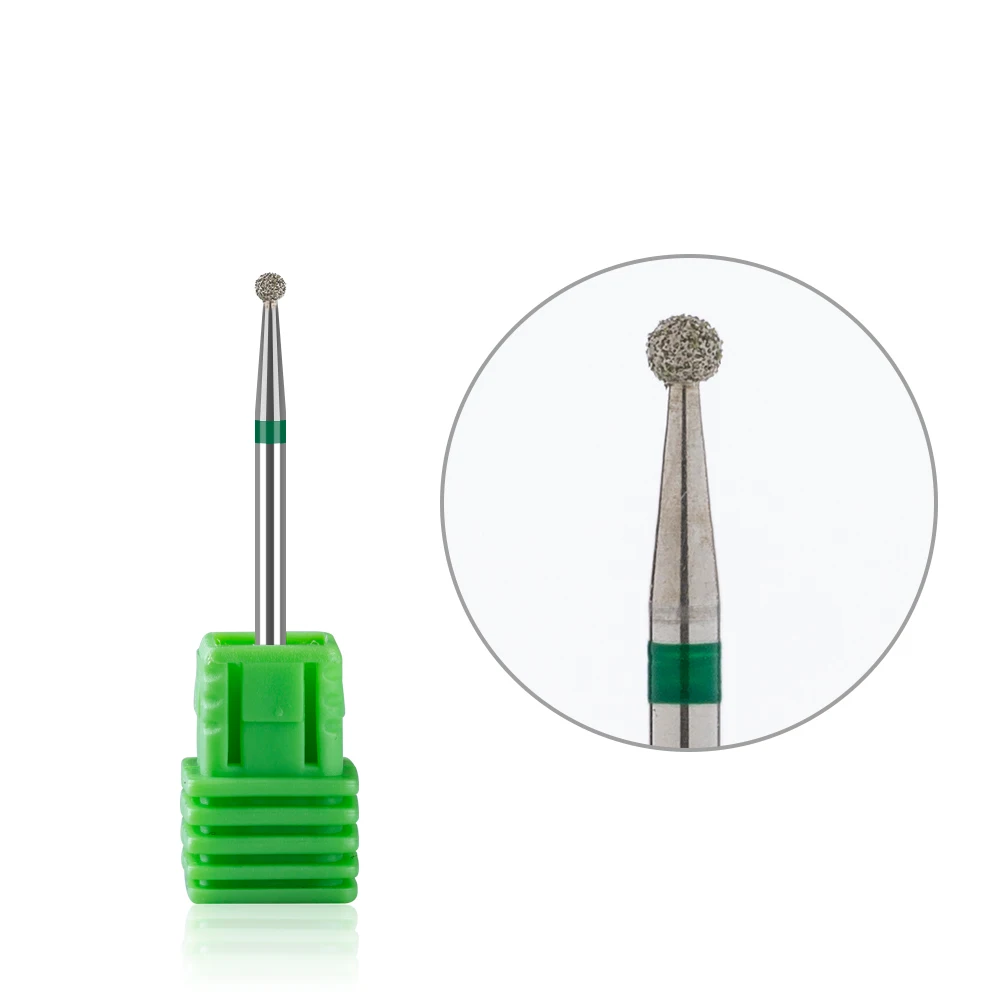 3/32 Cuticle Clean Nail Drill Bit Rotary Dremel Burr Ball Head Nail