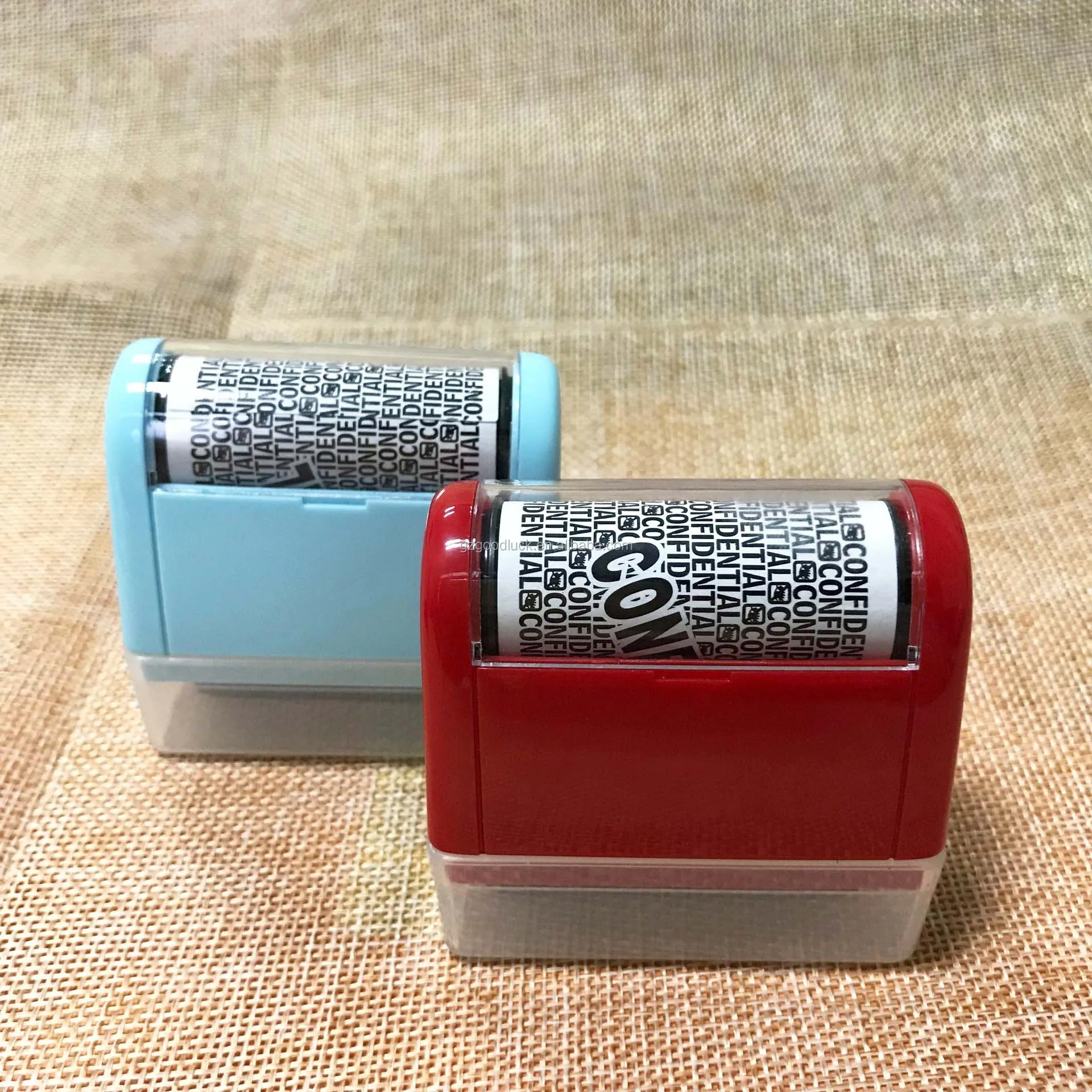 Selfinking Id Guard Stamp Materials/rubber Id Guard Roller Inked