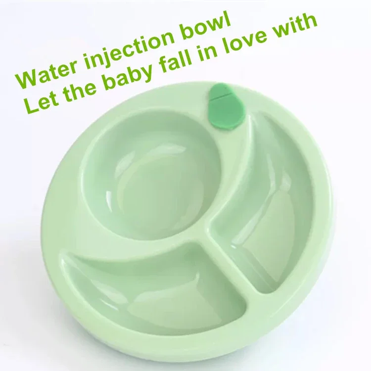 Bpa Free Eco Friendly Baby Feeding Plate Keep Food Warm Plate For Baby