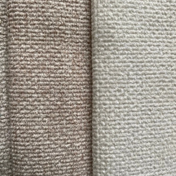 Patrón de flor de gran colorido Moderno Gris Plata Chenille Tela de tapicería