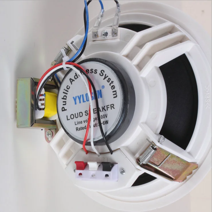 Full Range In-Ceiling Ultra- Thin Celling Speaker with 8m wire - ANKUX.COM