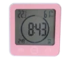 new products 2019 Bathroom Waterproof Temperature and humidity meter Clock