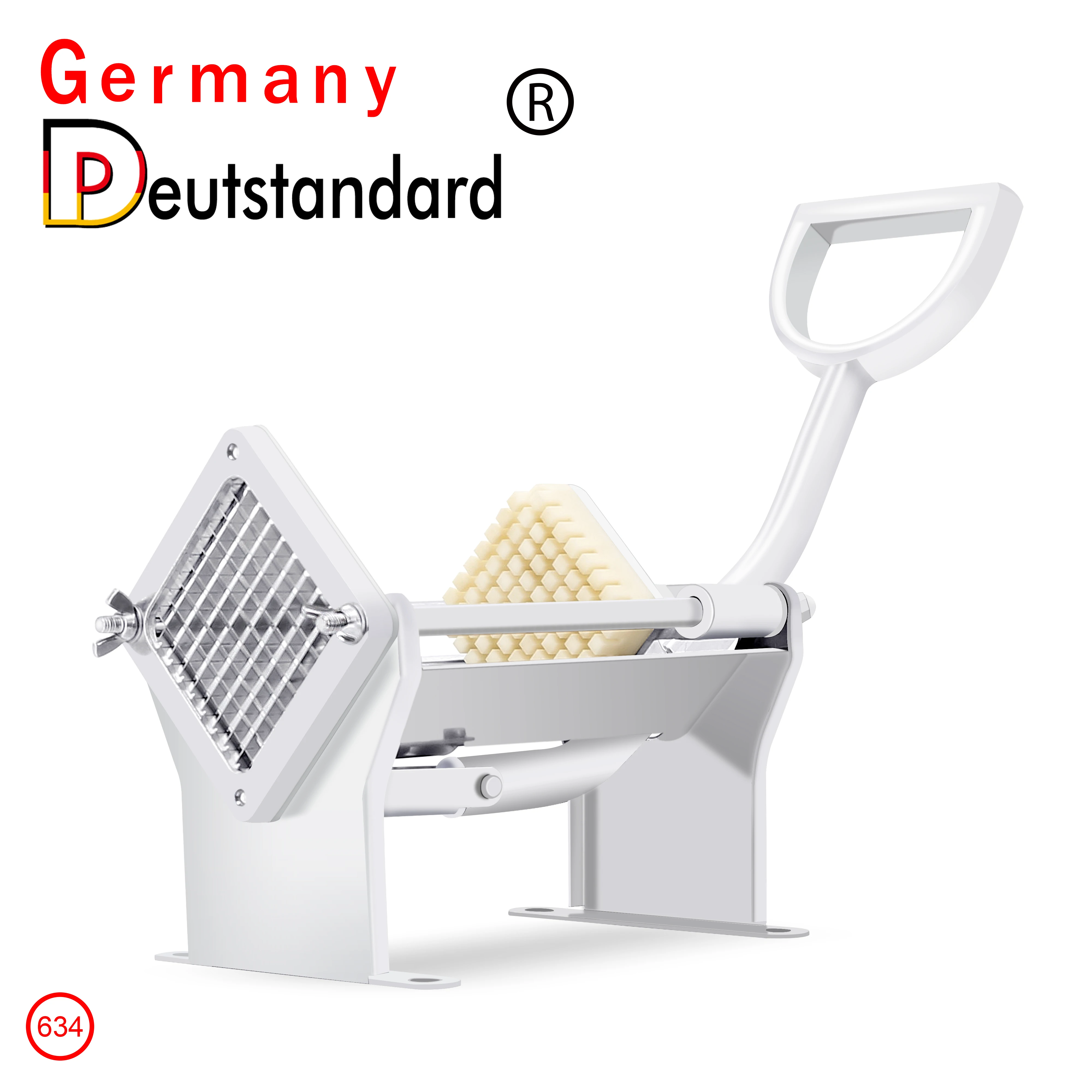 Commercial French Fries Cutter Press Adjustable Cutter Shoestring