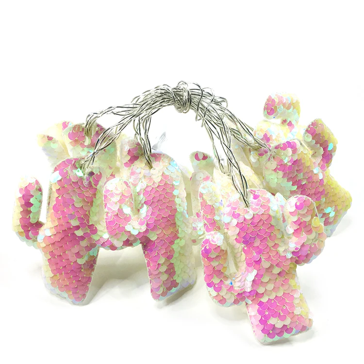 Holiday 1.7M 2*AA Battery Operated Mini Cactus led string lights for Home Decorative