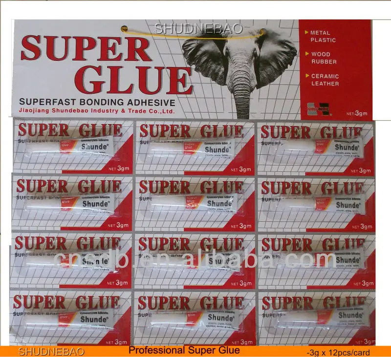 super glue 12pcs
