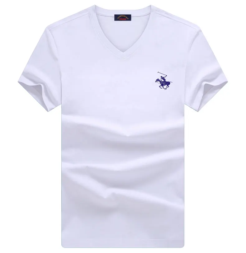 
Oem Custom Solid Color Long Sleeve Round Neck Pullover Casual Striped T Shirt For Men 