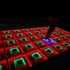 factory price RGB 3in1 led stage lights interactive lighted flooring DMX digital infinity mirror glass dancefloor led