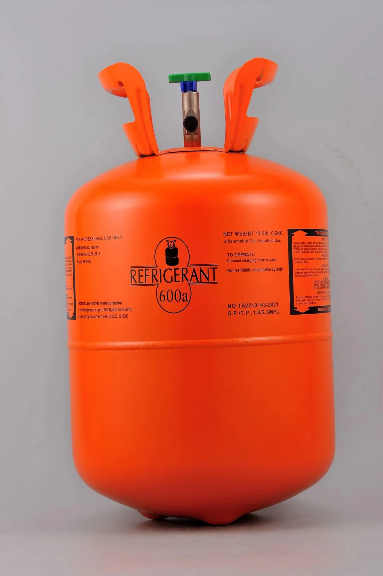 COOLWE Refrigerant Gas R600A - Eco-Friendly & Efficient