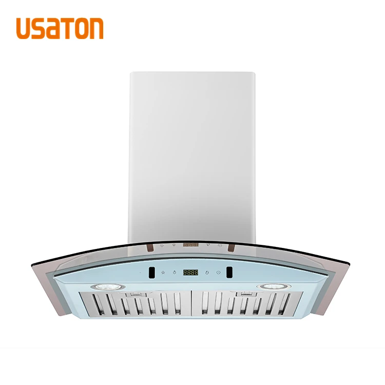 Hot Selling 3 Speed Touch Control Stainless Steel Chimney Kitchen Chimney Cooker Hood Led Kitchen