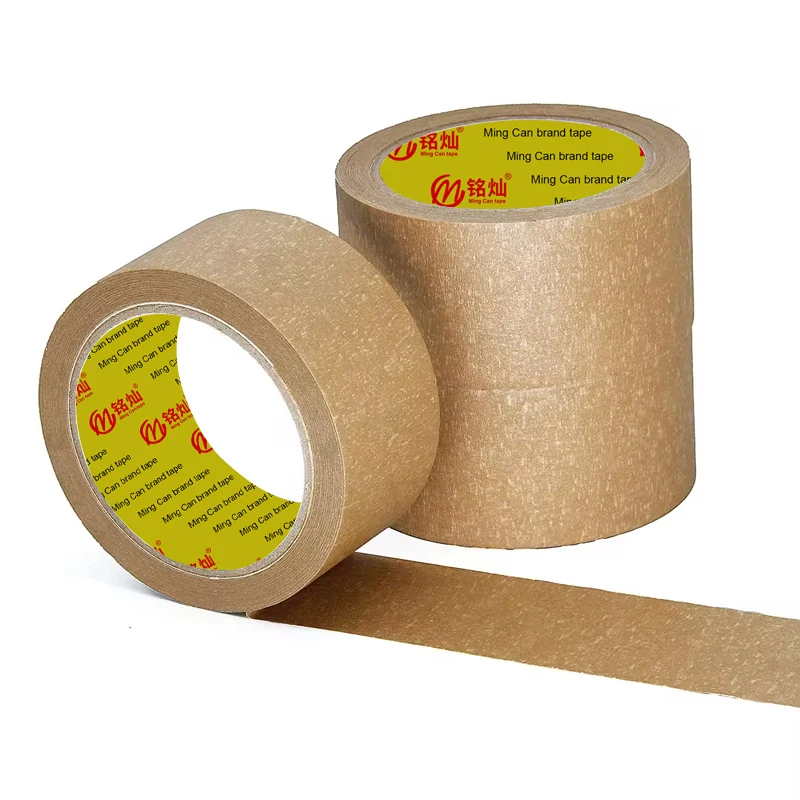 Brown Crepe Paper Packing Adhesive Tape,Painting Use Brown Crepe Paper