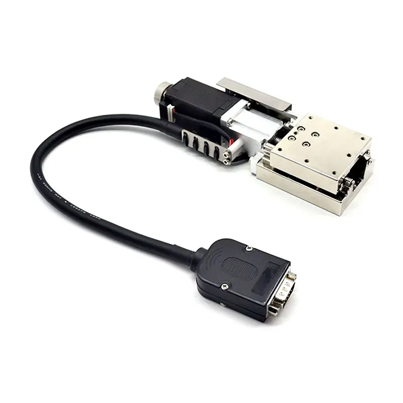 product electric slide table fexs electric stainless steel one dimensional moving platform optical experiment x axis fine tuning engine-18