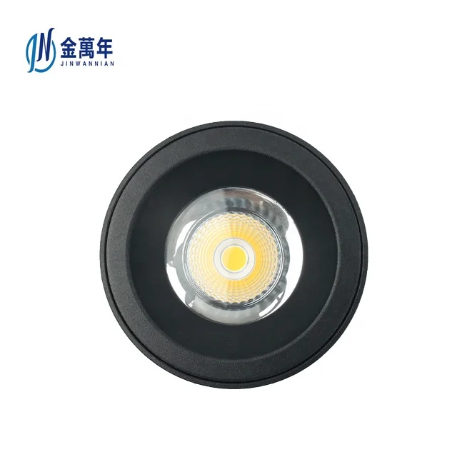 2020 new saa super driver black surface mounted pot cob round trimless ceiling lighting led downlight