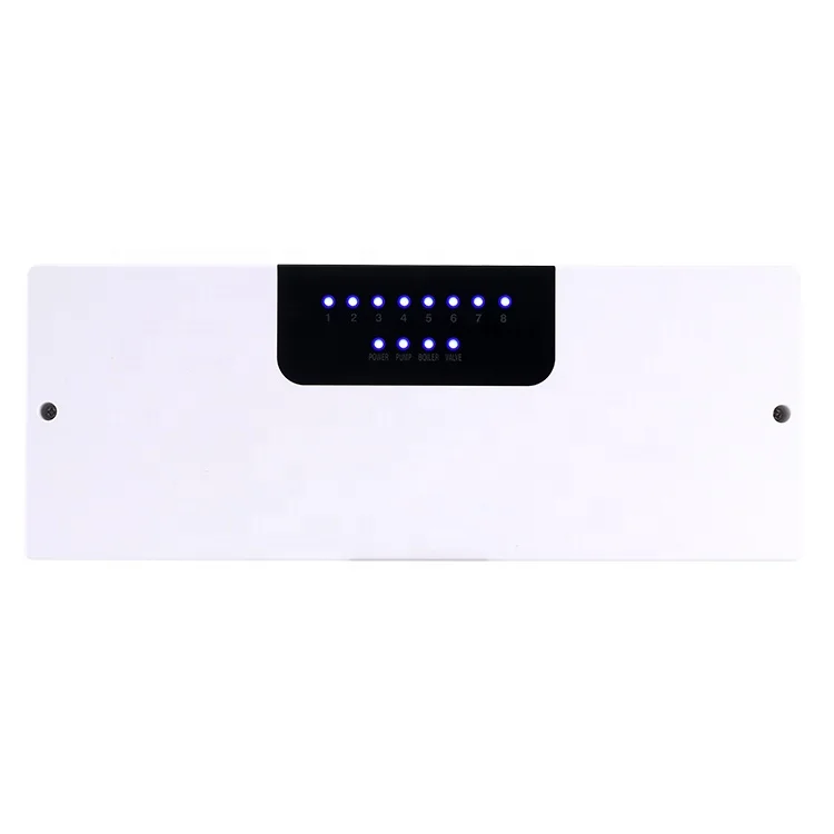 8 Zone Central Controller For Room Thermostats With Relay Contact