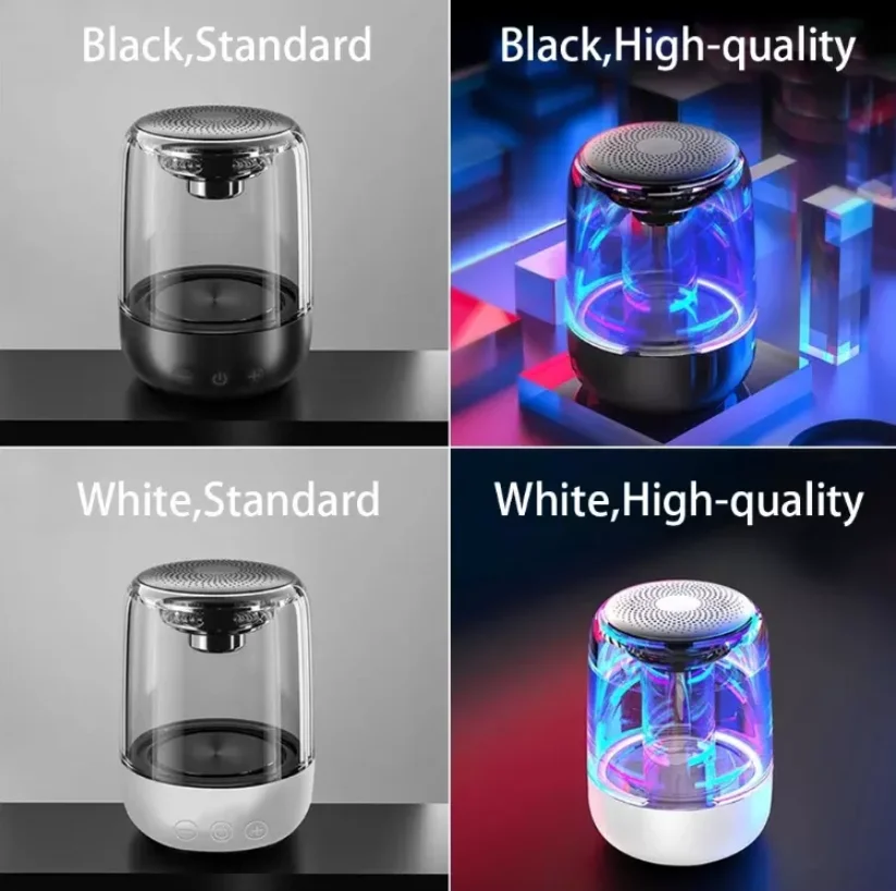 Mini Colorful light Portable Music Sound Box BT 5.0 Speaker Handsfree Outdoor Bass Subwoofer - ANKUX.COM