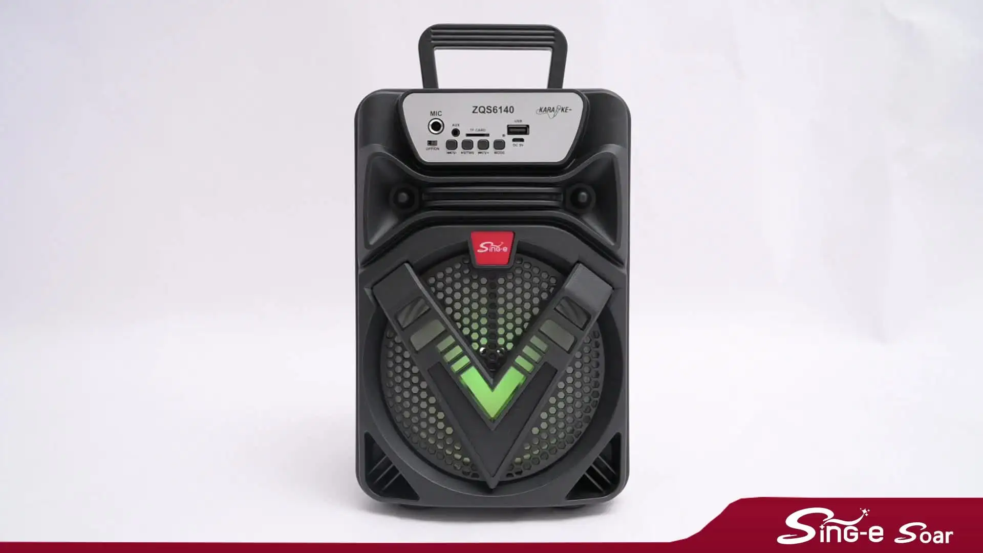 SING-E ZQS6140 Portable Wireless Party Speaker with Microphone